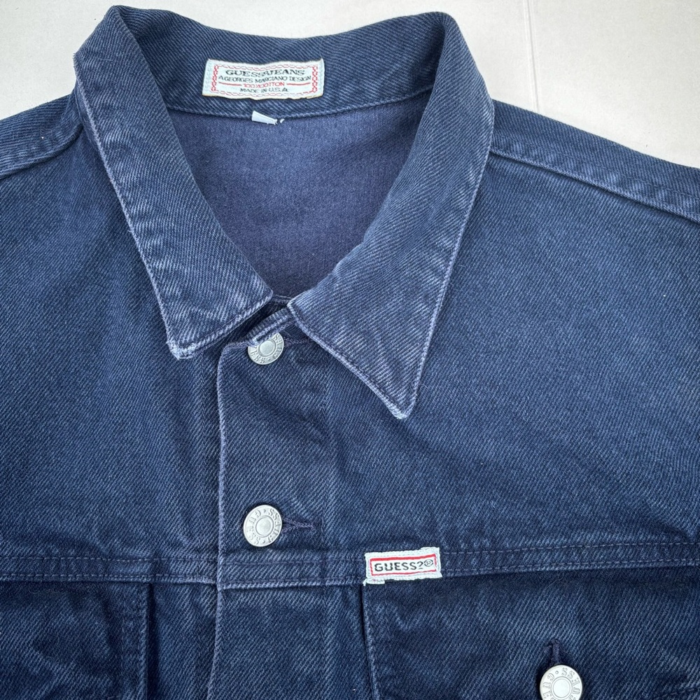 80s! ICONIC! Guess Original 
indigo denim jacket
Spring Edit!